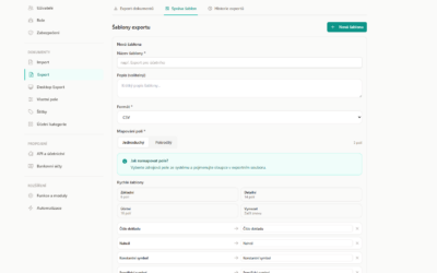 Export do Excelu, CSV a XML